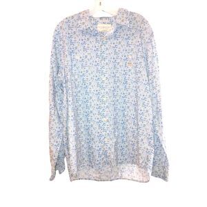 Ralph Lauren Denim & Supply (L) Blue & Yellow Floral Button Up Shirt